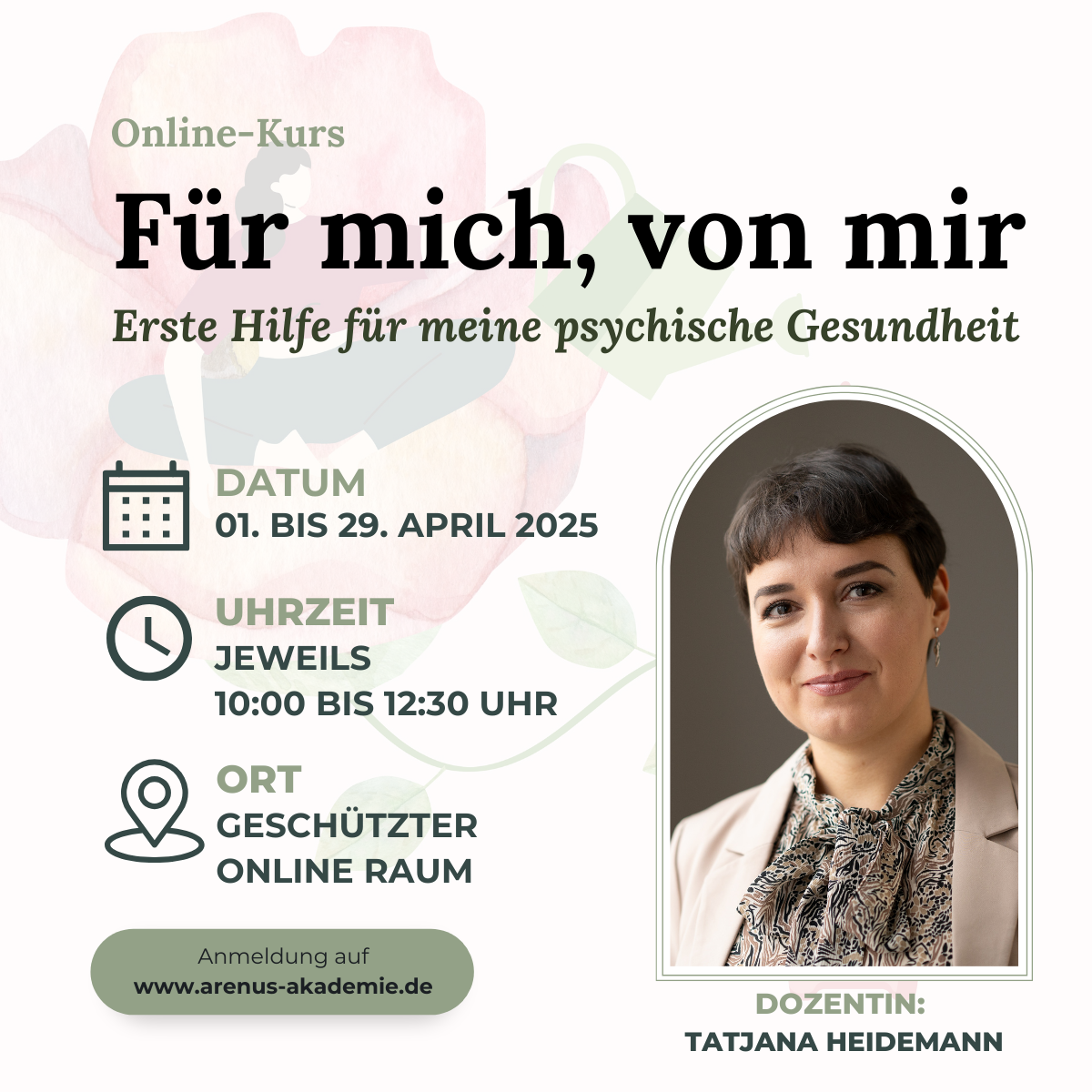 Für mich, von mir - Erste-Hilfe für Ihre psychische Gesundheit